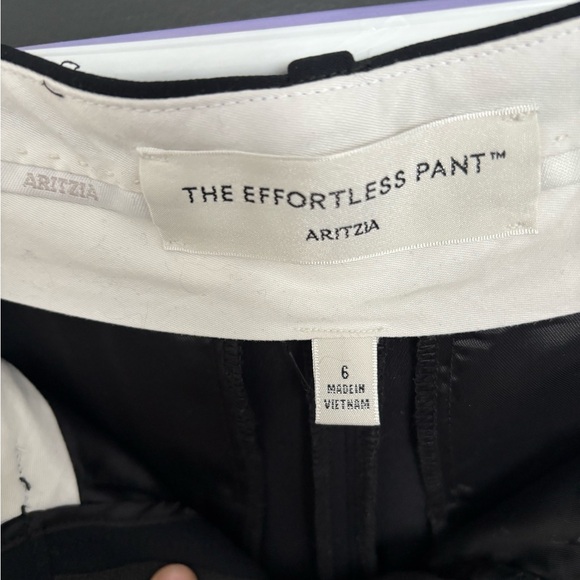 Aritzia Black Effortless Pants - Picture 4 of 5